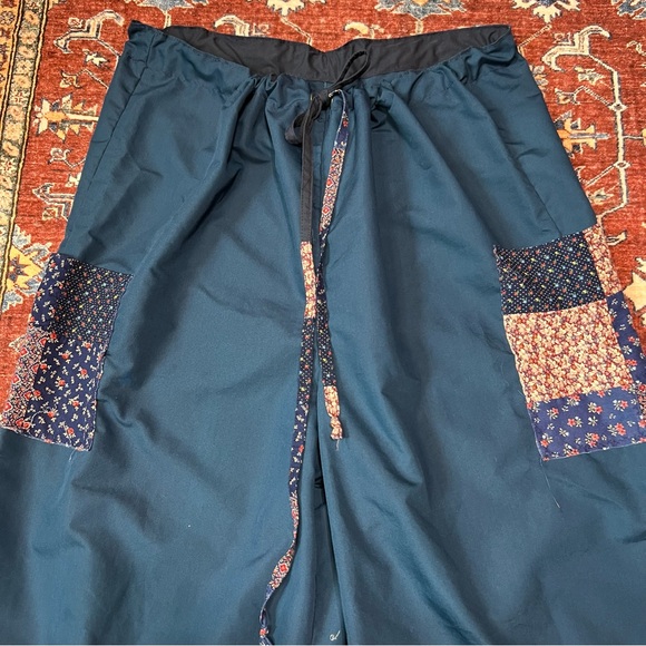 Upcycled Reworked Bloomers Boho Shabby Chic Oversized Baggy Drawstring Pants - Picture 4 of 9